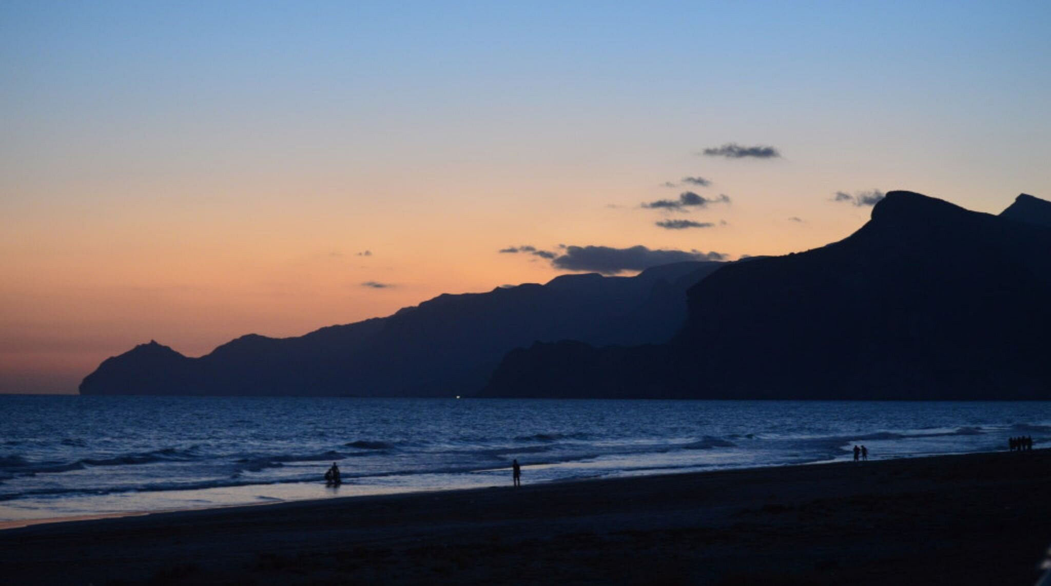 Mughsail Beach in Salalah